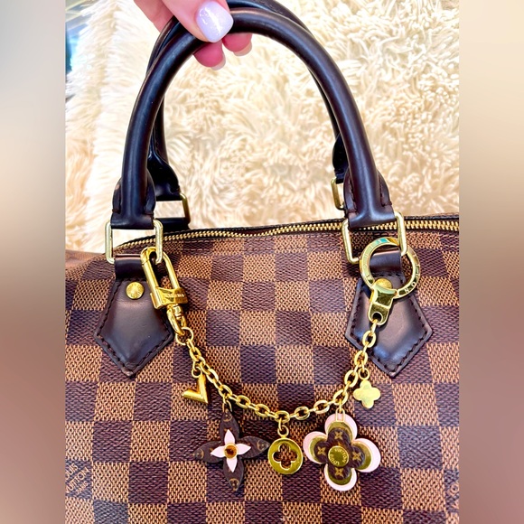 Authentic Louis Vuitton Speedy 35 with chain charm! - Picture 2 of 10